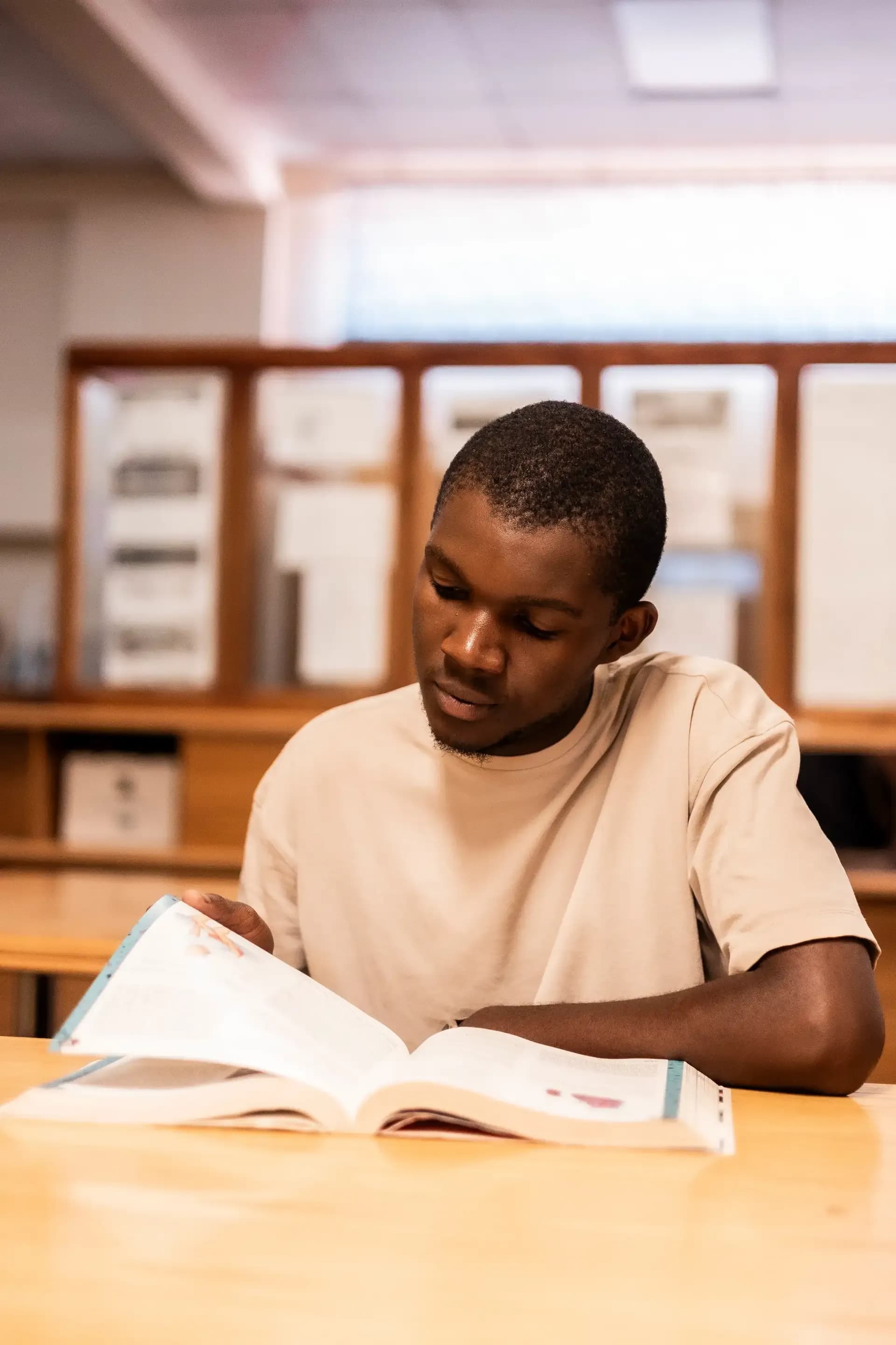 Man reading
